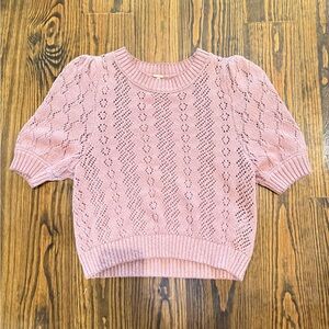 Free People Lace Knit Women's Sweater